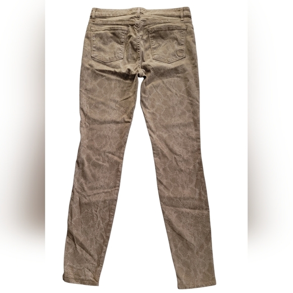 Stylish Tan Women's Jeans - Picture 6 of 9